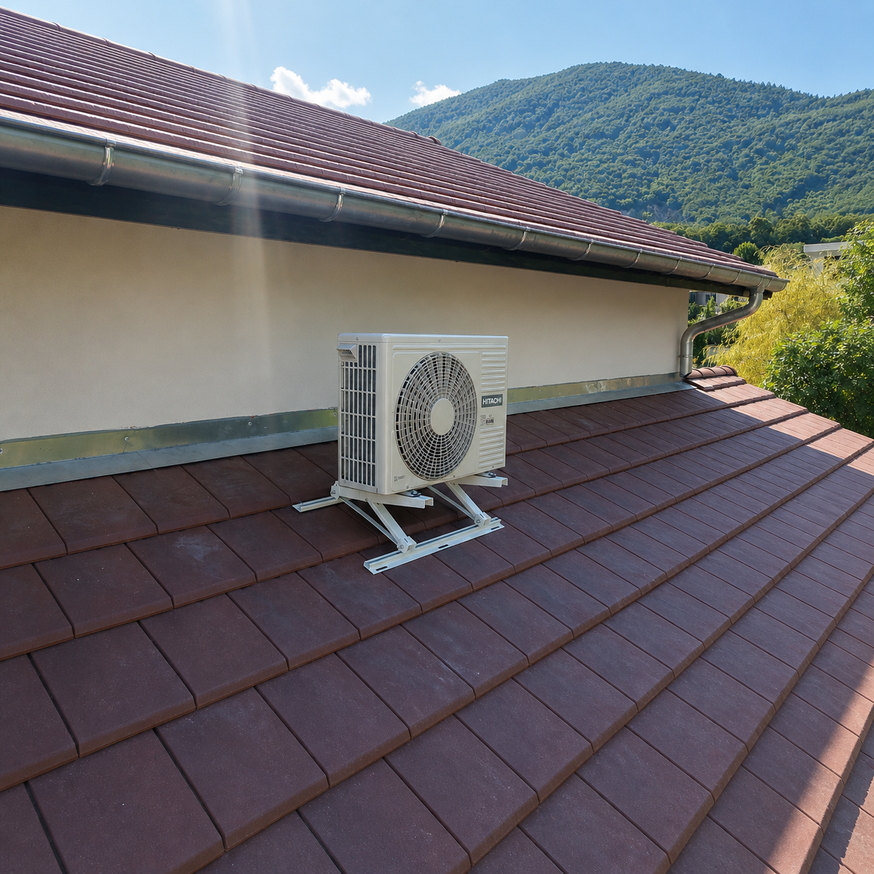 PAC air-eau bi-bloc + ECS (110-150 m²)